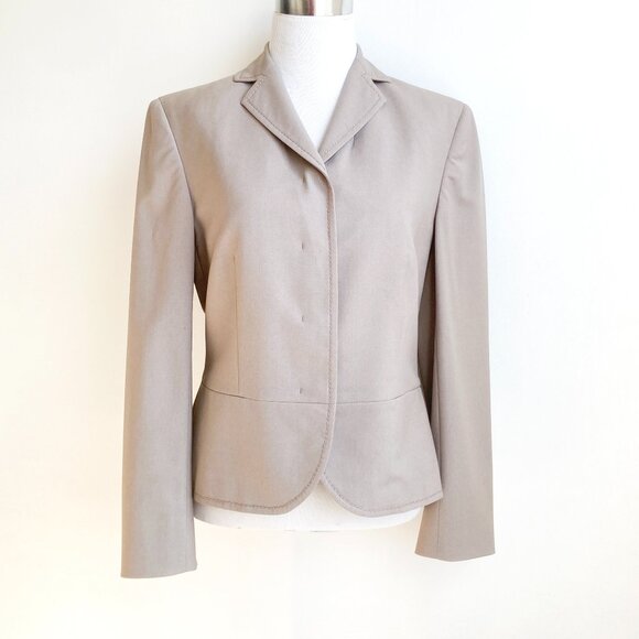 Marlowe Jackets & Blazers - Marlowe Italy Wool Blazer Lined Hidden Buttons